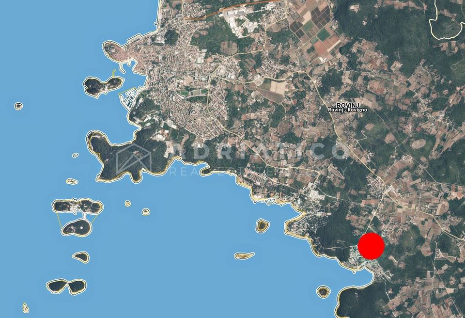 Zemljište u Rovinju, 1507m²